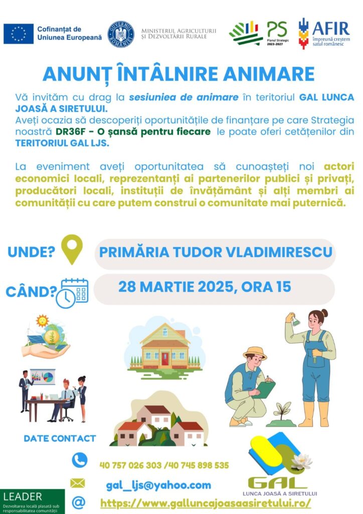 Animare în Tudor Vladimirescu