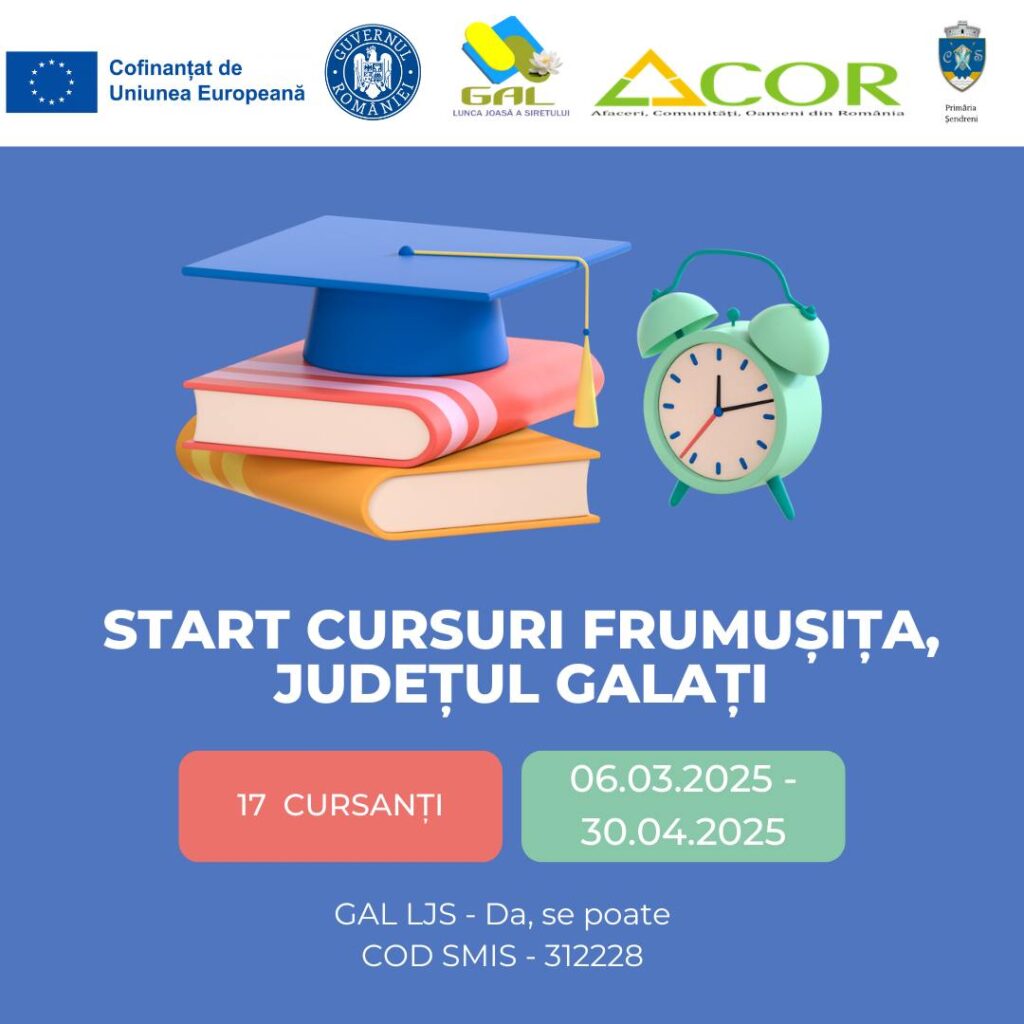 Start cursuri la Frumușița!