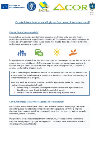 Ce este intreprinderea sociala privata si cum functioneaza?