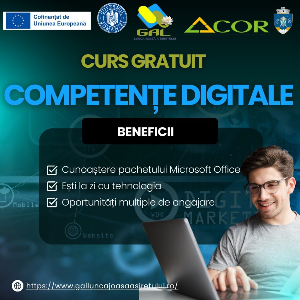 Curs gratuit - Competente digitale!