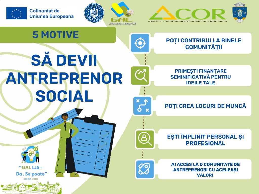 De ce sa devii antreprenor social?