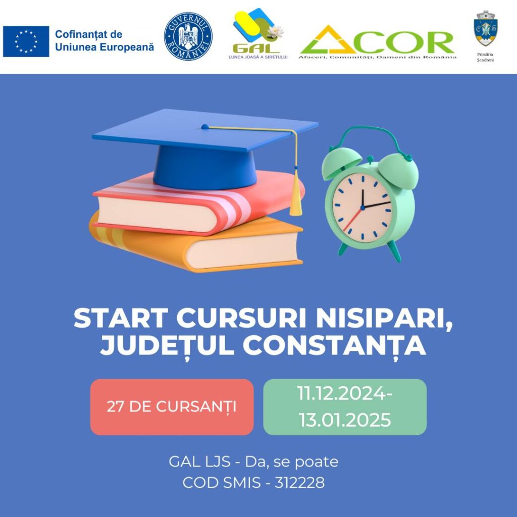 Începem cursurile la Nisipari!