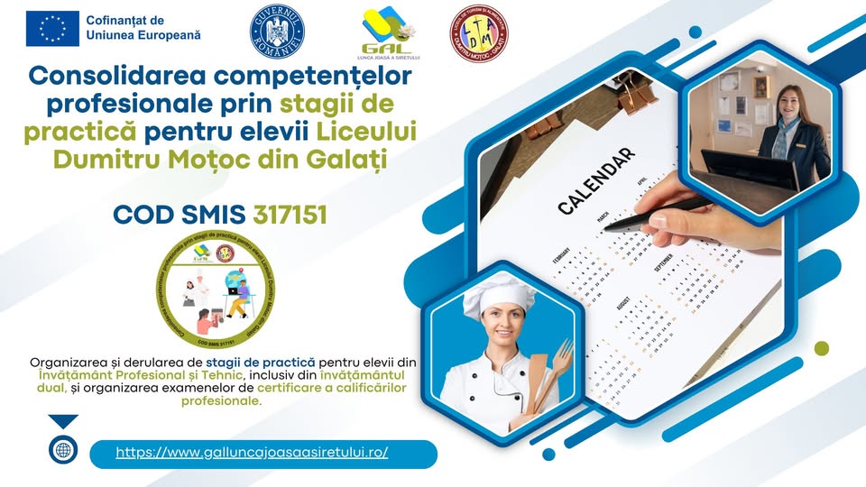 Anunt proiect: Sansa elevilor de a se pregati pentru viitor!