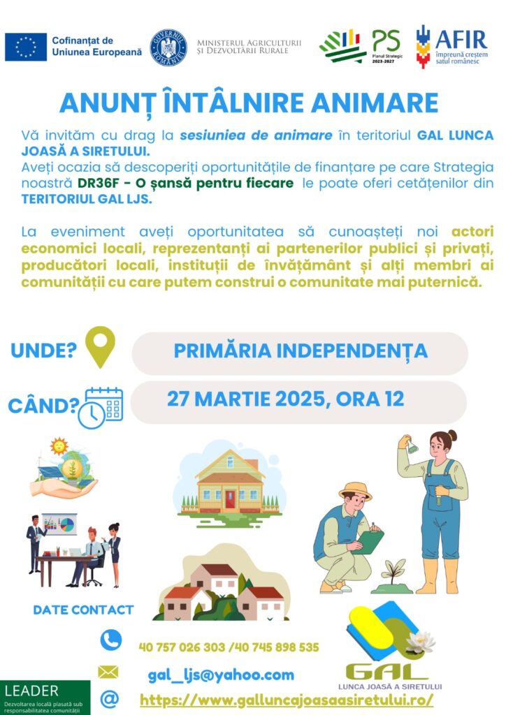 Animare în Independența