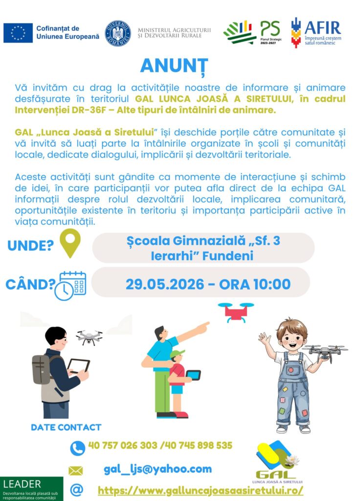 Ne vedem la Școala Gimnazială „Sf. 3 Ierarhi” Fundeni!