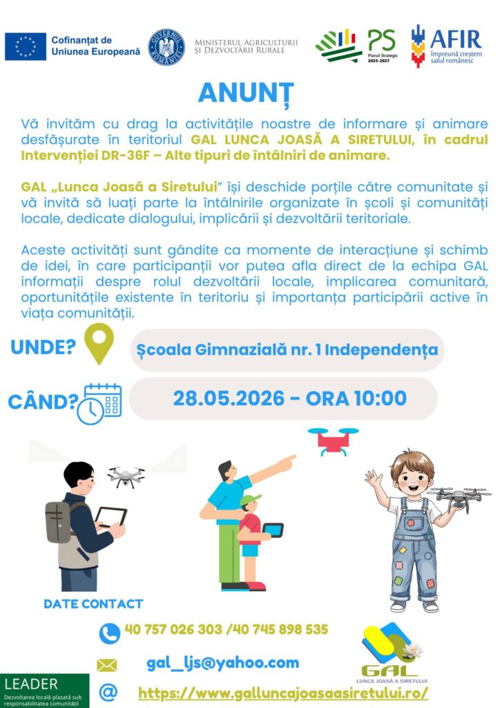 Ne vedem la Școala Gimnazială Nr. 1 Independența!